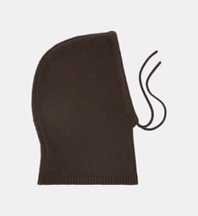 Cagoule à cordons en cachemire Bompard
