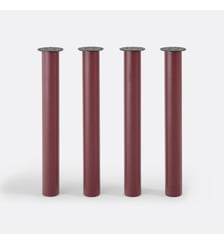 Lot de 4 pieds de table à composer, peints La Redoute Interieurs