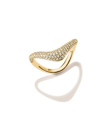 Bague avec zirconia en forme de goutte Thomas Sabo