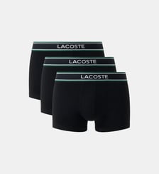 Lot de 3 boxers courts coton stretch Lacoste