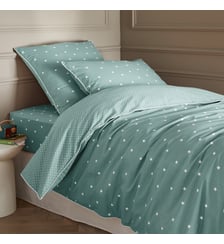 Housse de couette percale coton biologique AM.PM