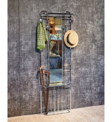 Porte-manteau de train Art déco Charlie N°434- Produit chiné Debongout