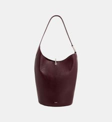 Sac tote ring en cuir texturé Rabanne