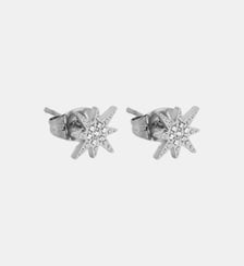 Boucles d'oreilles puces Isaac  en Acier Zag Bijoux