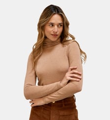 T-shirt manches longues col roulé uni TOVA La Petite Etoile