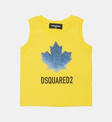 T-shirt sans manches avec logo Dsquared2