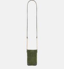 Porte téléphone en cuir velours - LE CHARLOTTE PHONE Gerard Darel