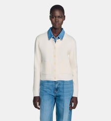 Cardigan effet 2 en 1 Sandro