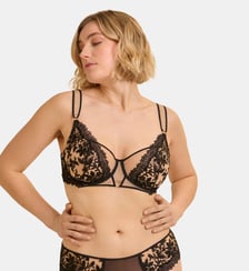 Soutien-gorge avec armature foulard - Light Tatoo Simone Pérèle