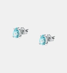 Boucles D'Oreilles en acier, cristaux, TESORI Morellato