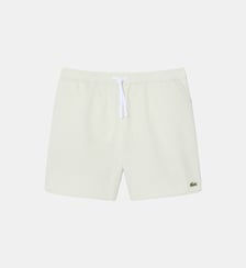 Short de bain mi-long rayé texturé Lacoste