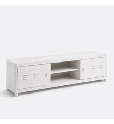 Meuble TV en métal acier, largeur 180 cm La Redoute Interieurs