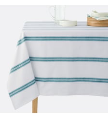 Nappe rayée en coton lavé tissé-teint La Redoute Interieurs