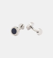 Boutons de manchette ronds avec insert en émail BOSS