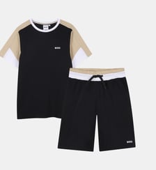 Ensemble t-shirt et bermuda BOSS Kidswear