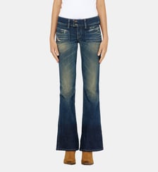 Bootcut Jeans Low Waist D-Hush Diesel