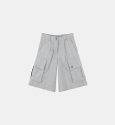Short long à rayures tissées DKNY