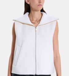 Gilet Glassandre Ecru Zapa