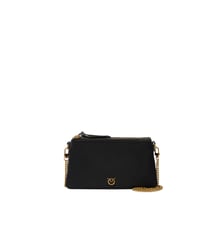 Petit sac à bandoulière double bag mini en nylon Pinko