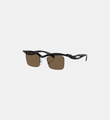 Lunettes de soleil Rectangulaire PR A15S Prada