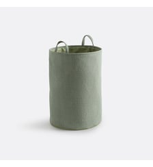 Panier à linge en tissu gaufré La Redoute Interieurs