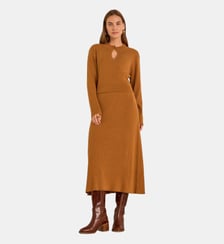Robe Maille Slim Laine Mélangée Pamela Maison 123