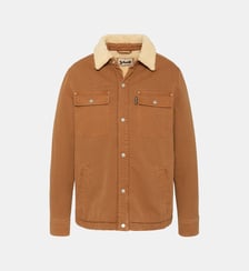 Blouson trucker doublé sherpa Schott