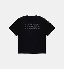 T-shirt avec logo sur la poitrine MM6 Maison Margiela