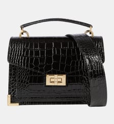 Sac Emily small en cuir effet crocodile The Kooples