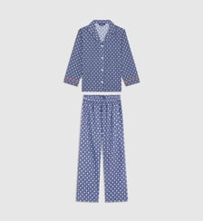 Pyjama chemise pantalon en coton - Beau Rivage Gili's