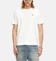 T-shirt avec empiècement oval D Diesel