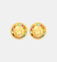 Boucles d'oreilles clip  rond  - Gloria Satellite