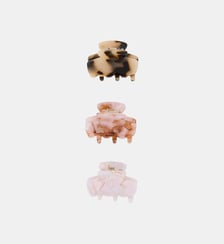 Set de 3 mini pinces crabes multicolore Balaboosté