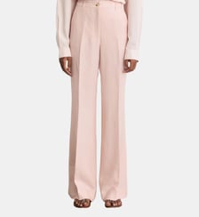 Pantalon large en lin mélangé - BETTY Pablo