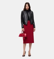 Blouson de motard hybride Pinko
