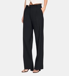 Pantalon de tailleur laine Sandro