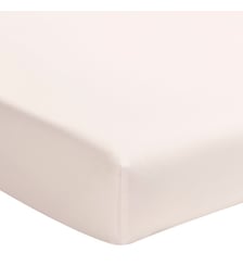 Drap housse uni en percale de coton, bonnet de 40cm, PREMIÈRE Essix