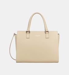 Grand sac cabas main Smooth en cuir Lancaster