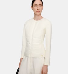 Veste cintrée à col rond Adolfo Dominguez