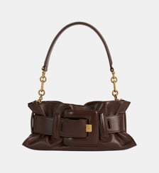 Sac ANTHEM Mini en cuir lisse Balmain