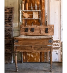 Billot en bois Fernand N°50- Produit chiné Debongout