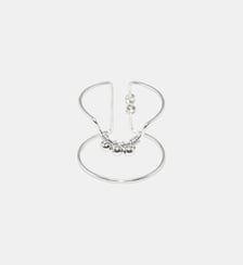 Bague d'ongle Tissage - Argent YAY Paris