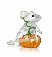 Idyllia Souris et Citrouille, Multicolore Swarovski