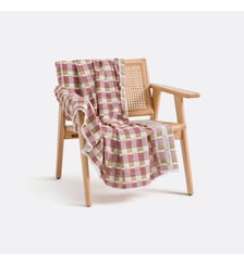 Plaid jacquard motifs géométrique La Redoute Interieurs