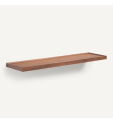 Etagère murale noyer et plaqué L100 cm AM.PM