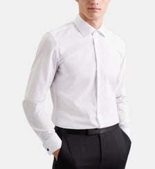 Chemise d'affaires 1/1 Shaped Col Kent Seidensticker
