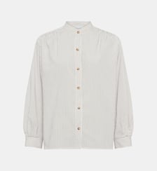 Chemise en soie à col rond - CYNA Gerard Darel