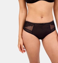 Shorty Intuition noir Maison Lejaby