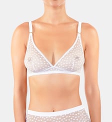 Bralette - Daisy White Huit