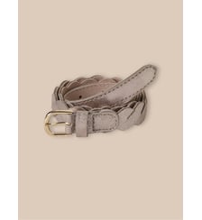 Ceinture en cuir tressé et irisé Cyrillus